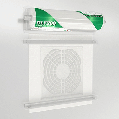 glf200-3 Tấm lọc bụi dạng cuộn STJ